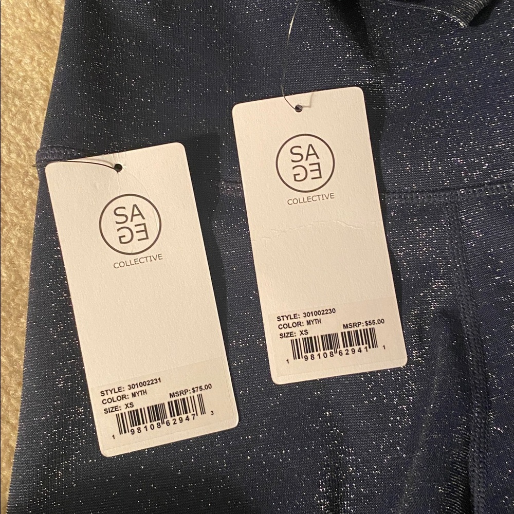 SAGE collective XS NWT workout set. - Picture 11 of 13